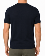 T-shirt Filo Cotone Blu Navy