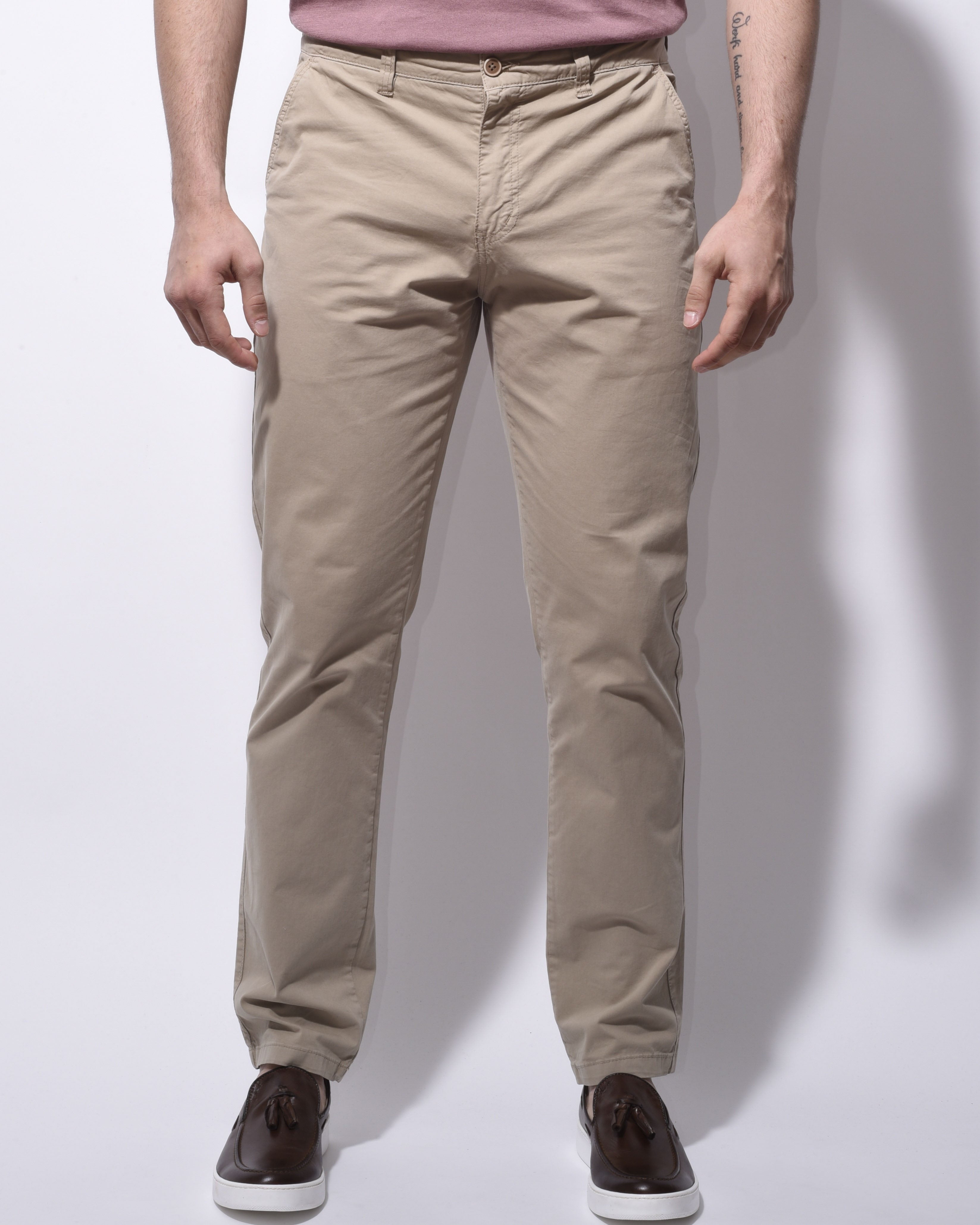 Pantalone Chino Beige