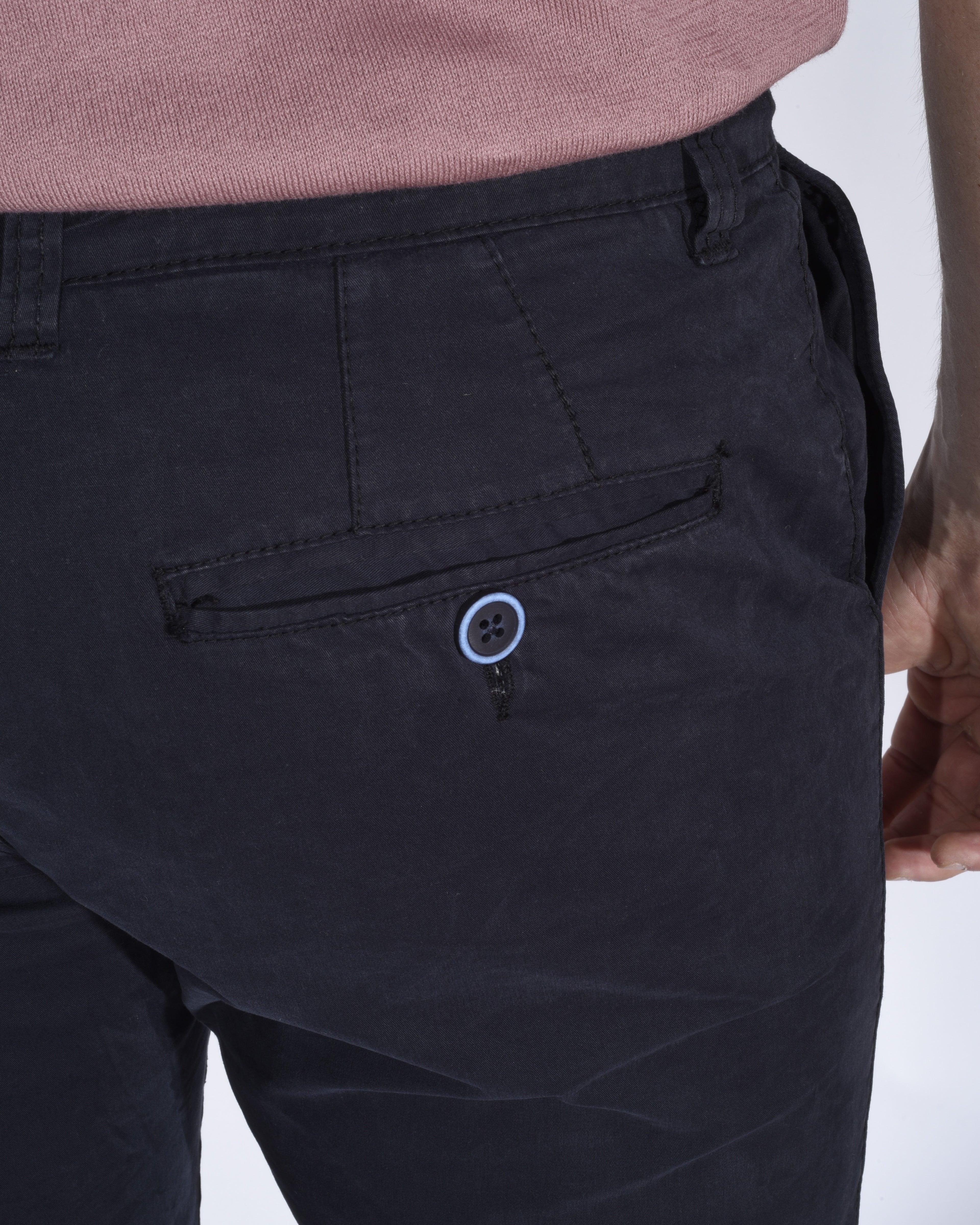 Pantalone Chino Blu Navy