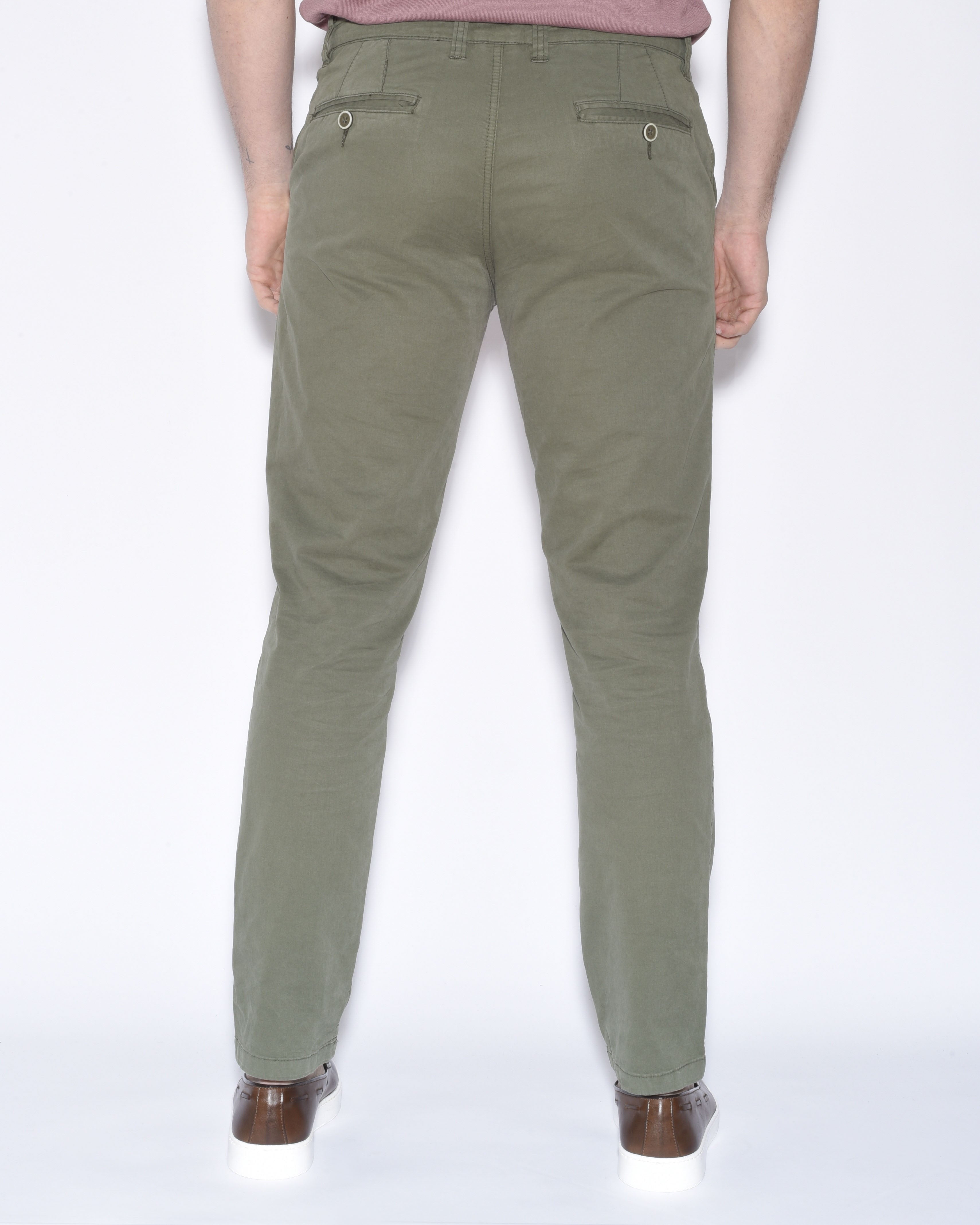 Pantalone Chino Verde