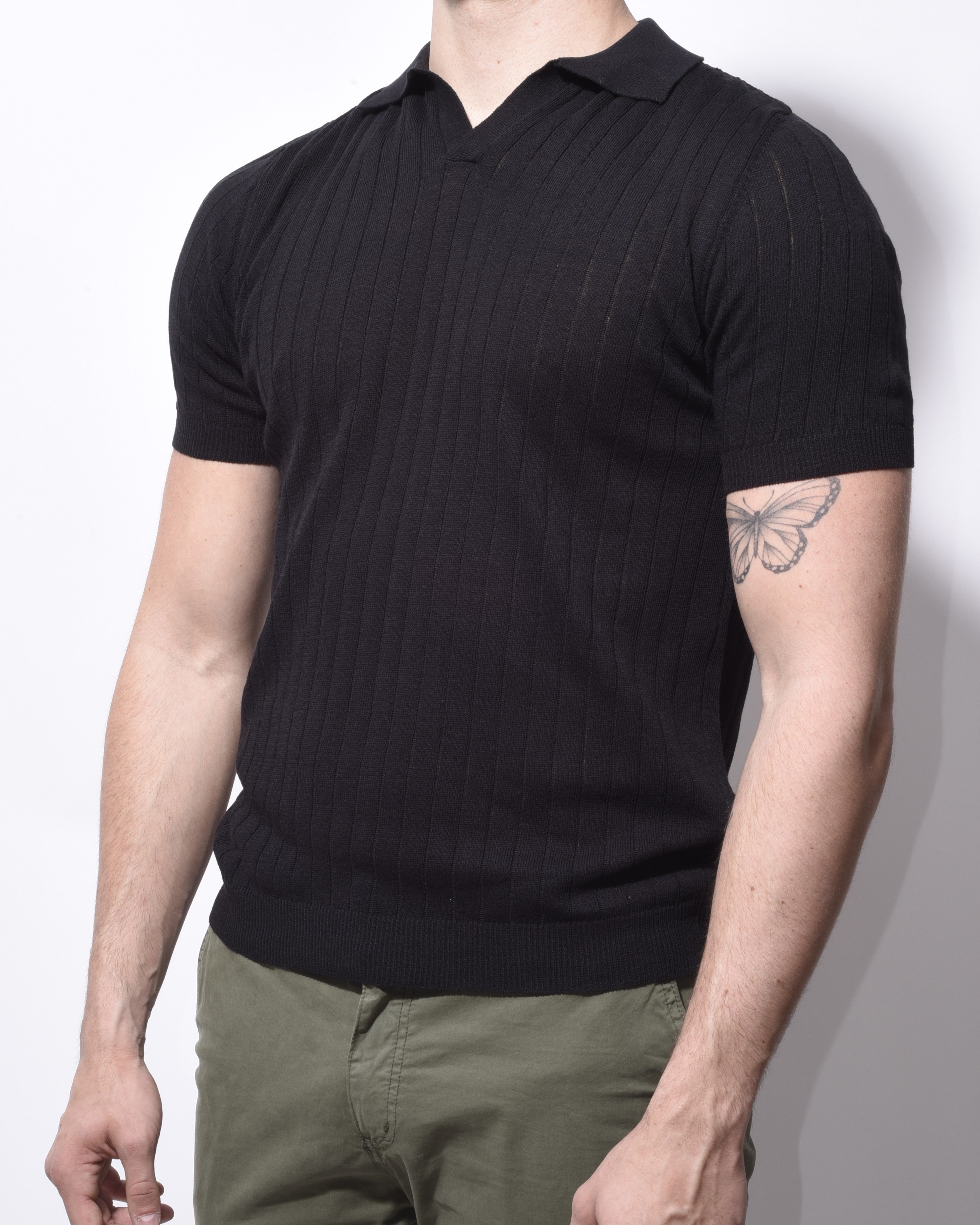 Polo Versilia Nero