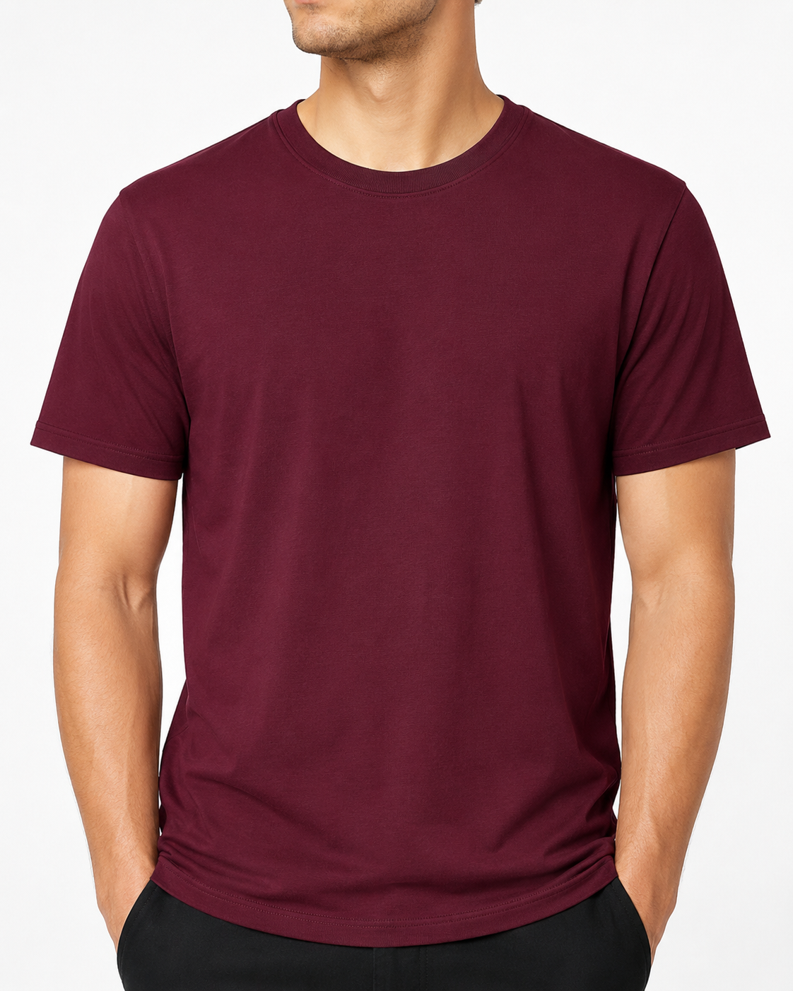 T-shirt Basic Bordeaux