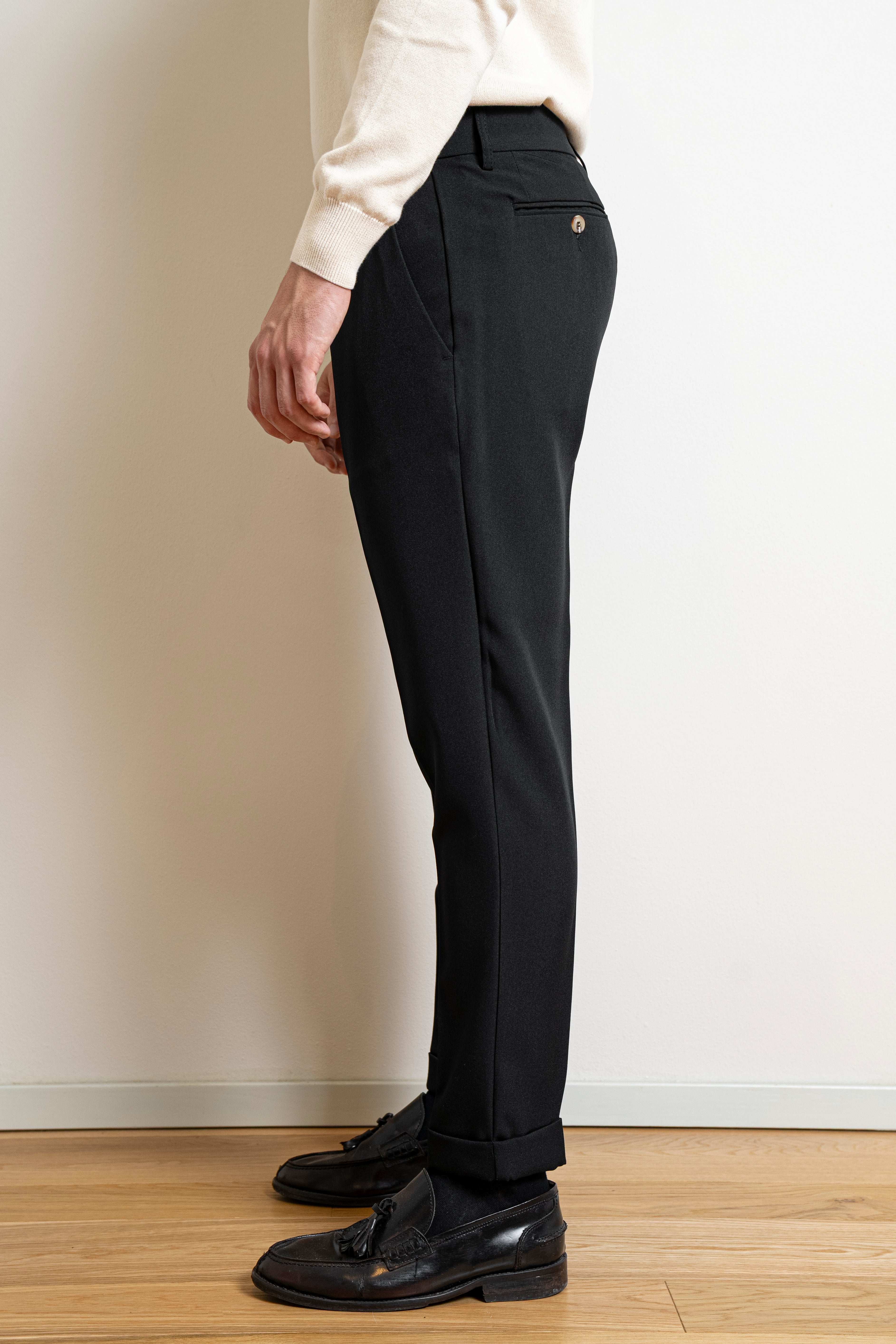 Pantalone Stile Classico Nero