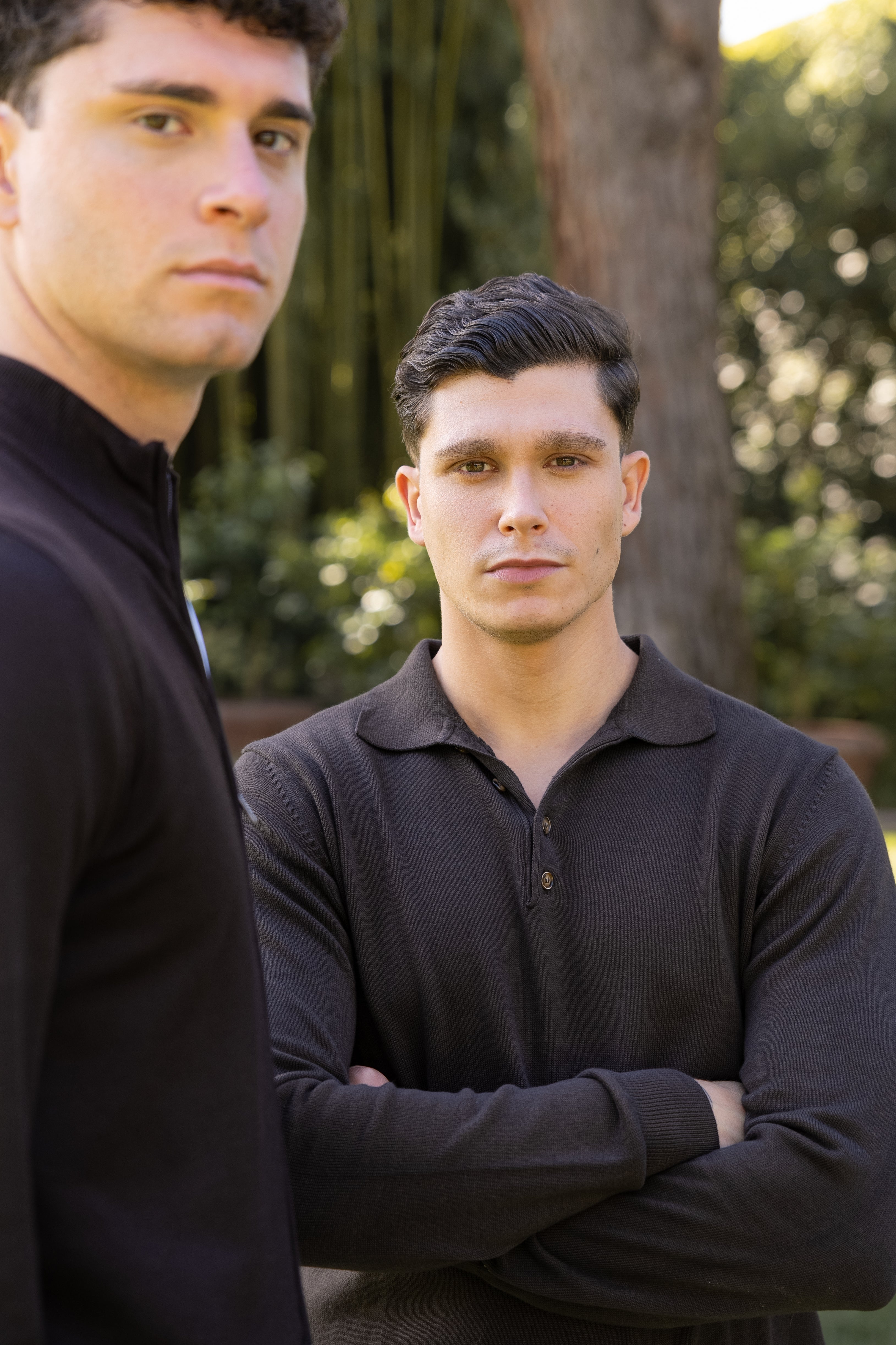 Polo Quattro Bottoni Moro