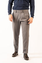 Pantalone Stile Classico Grigio