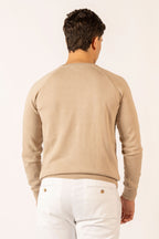 Maglioncino Girocollo Beige
