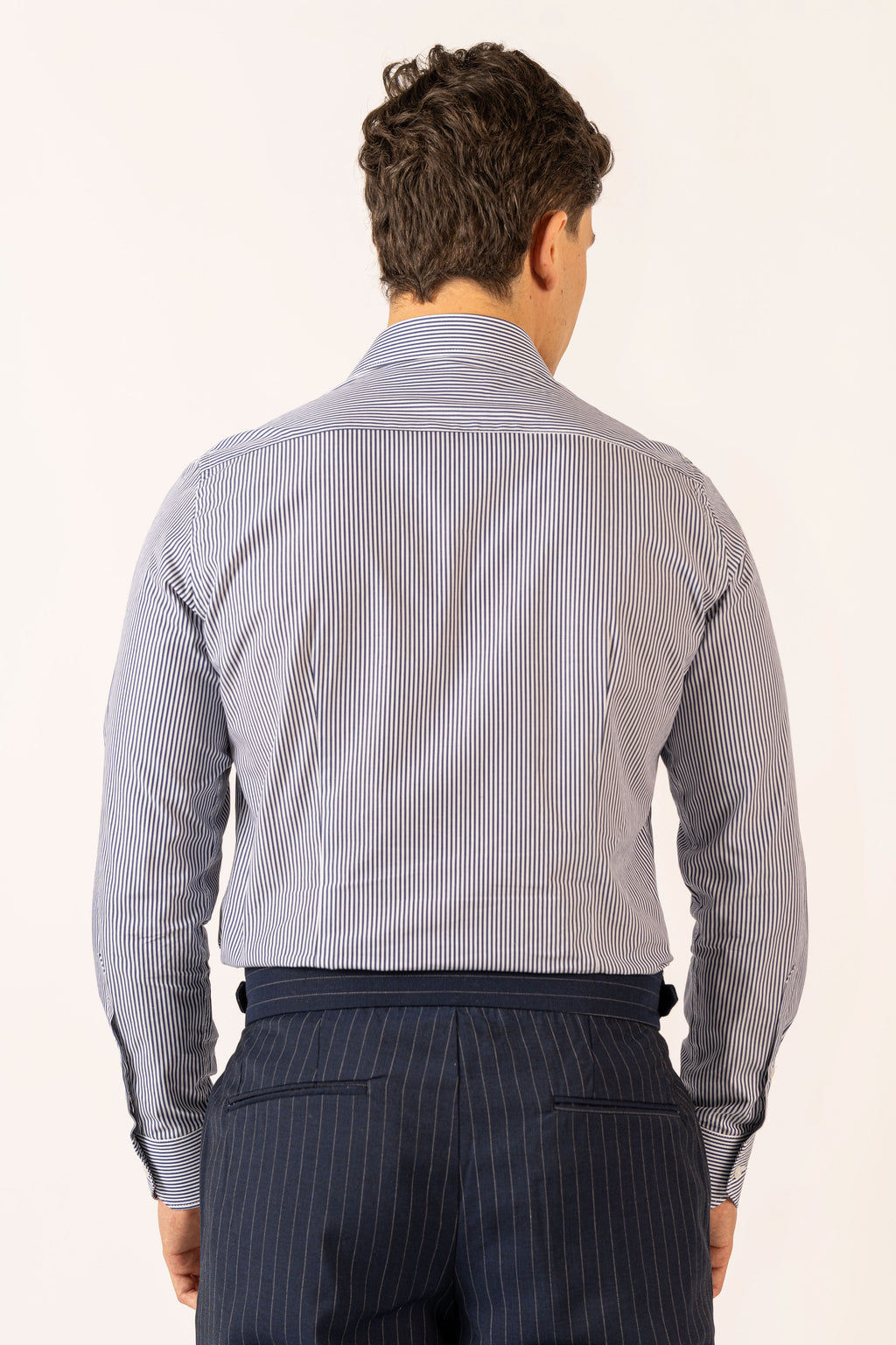 Camicia Bacchettata Blu navy