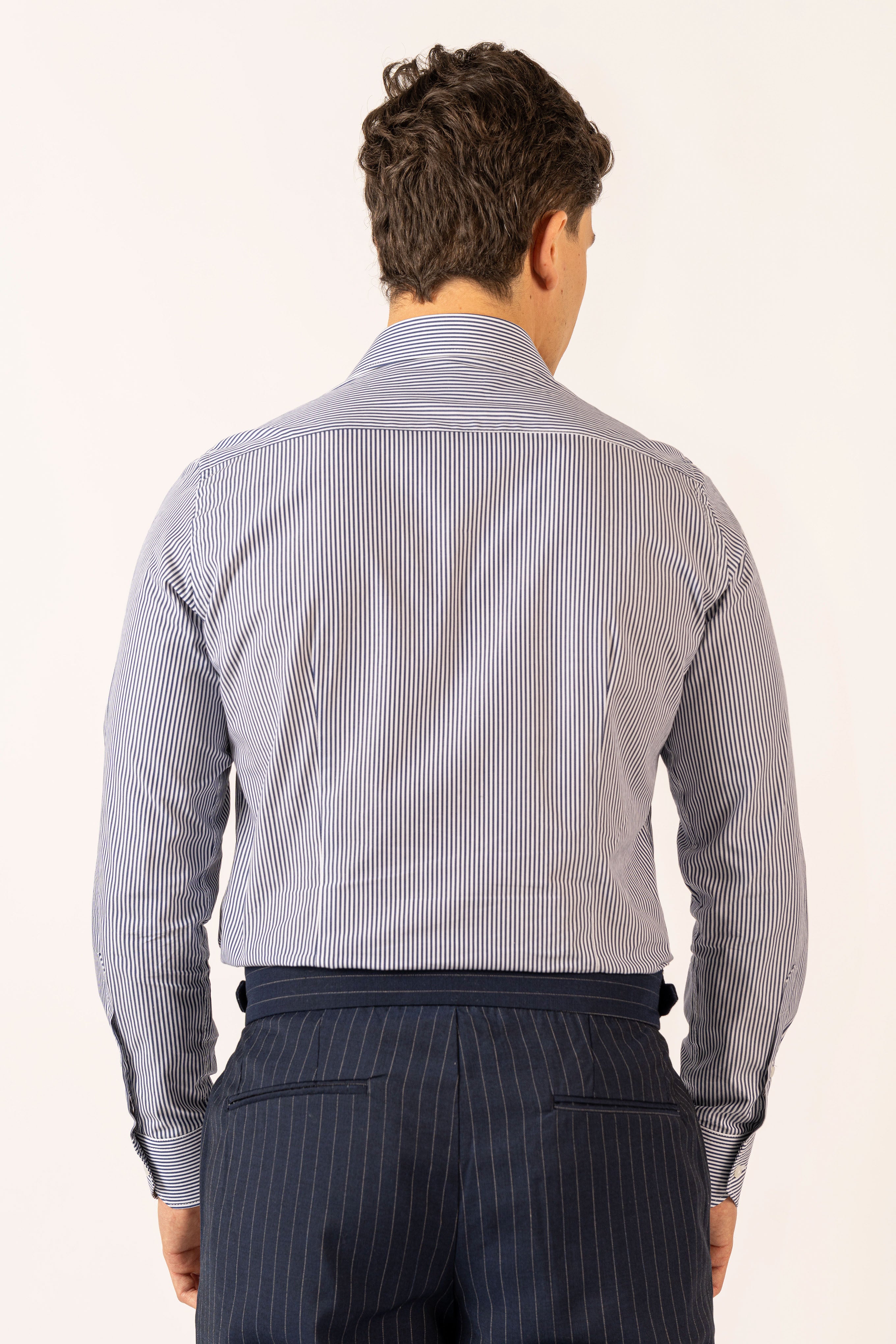 Camicia Bacchettata Blu navy