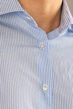 Camicia Bacchettata Azzurra