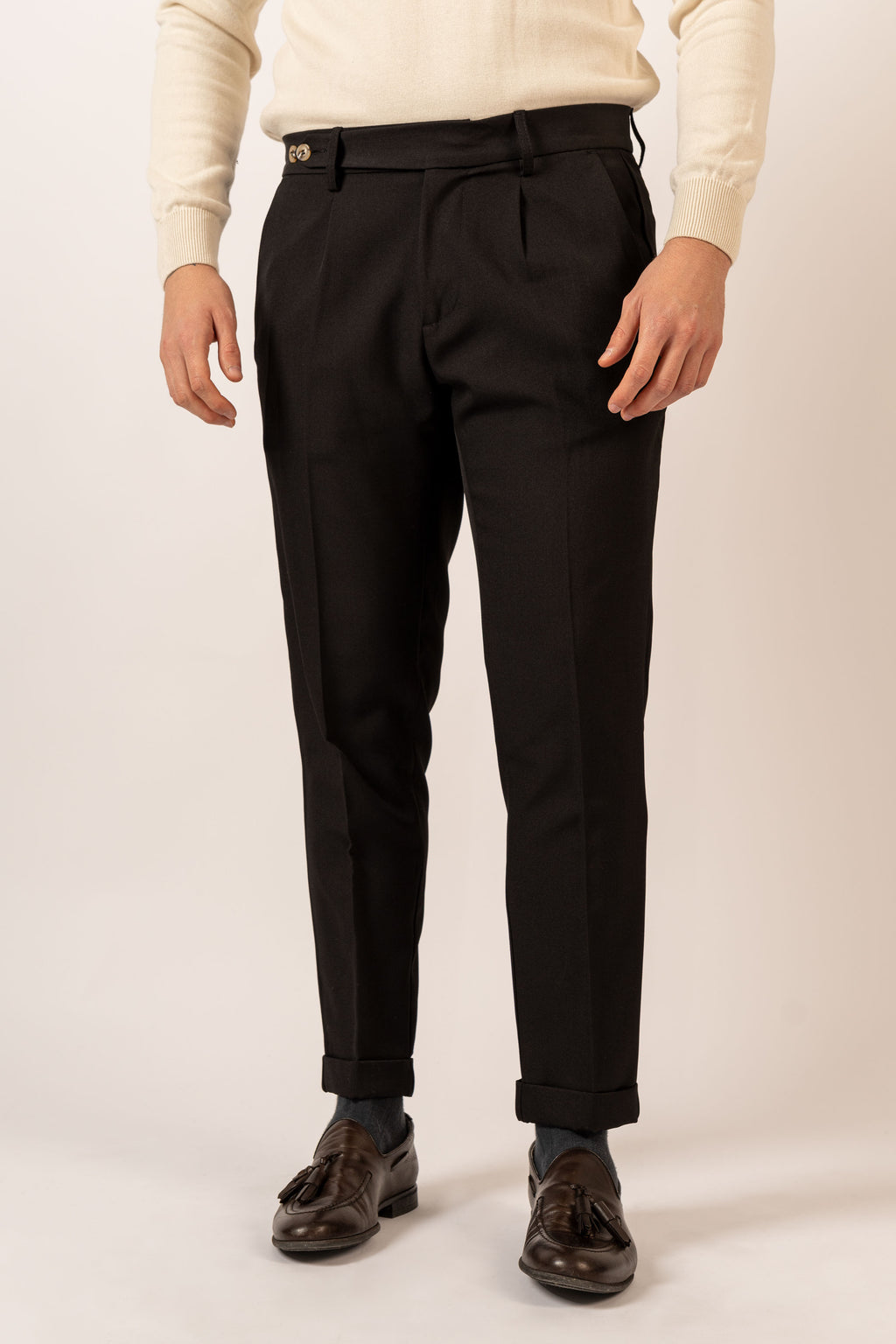 Pantalone Stile Classico Nero