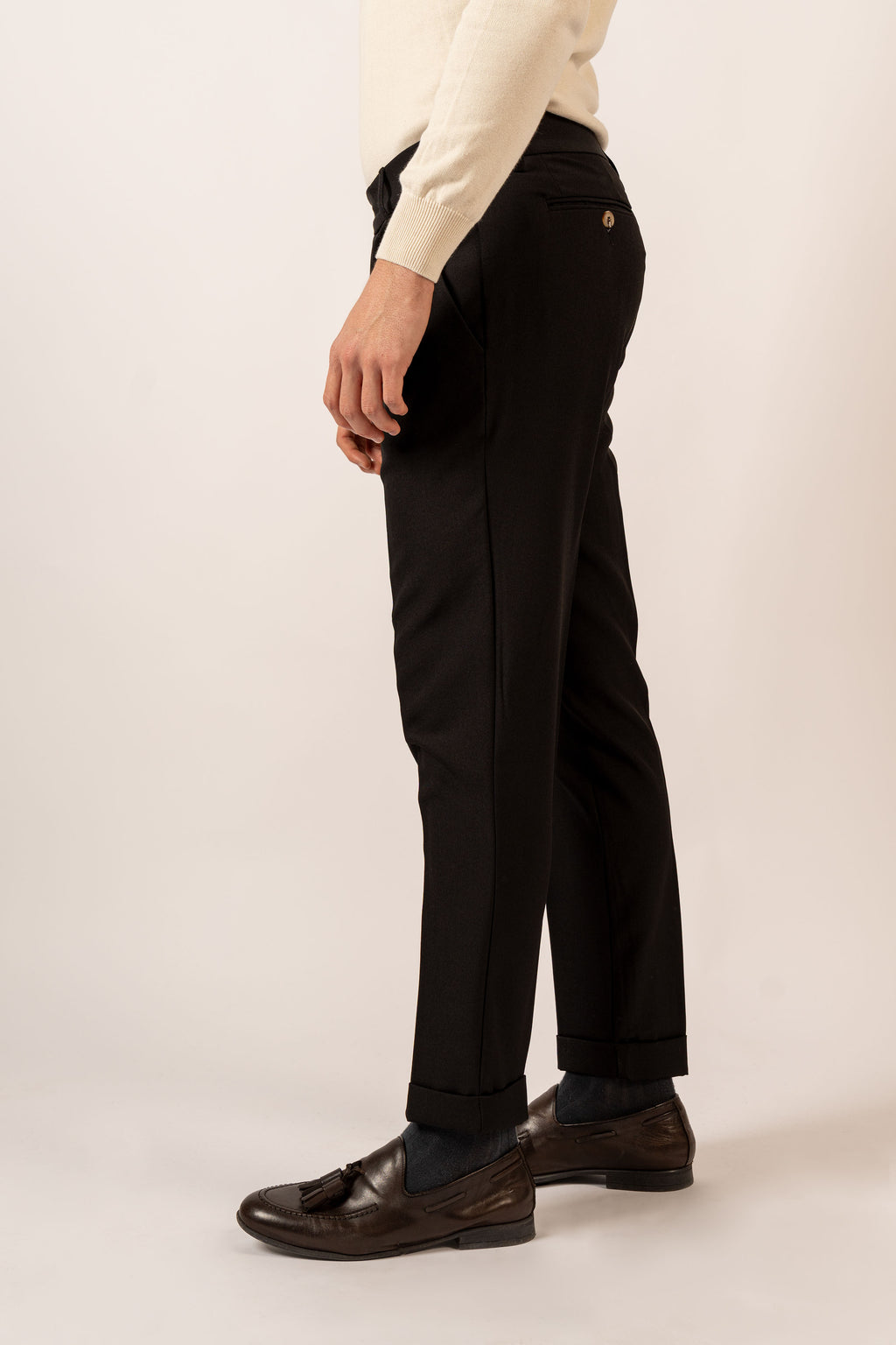 Pantalone Stile Classico Nero