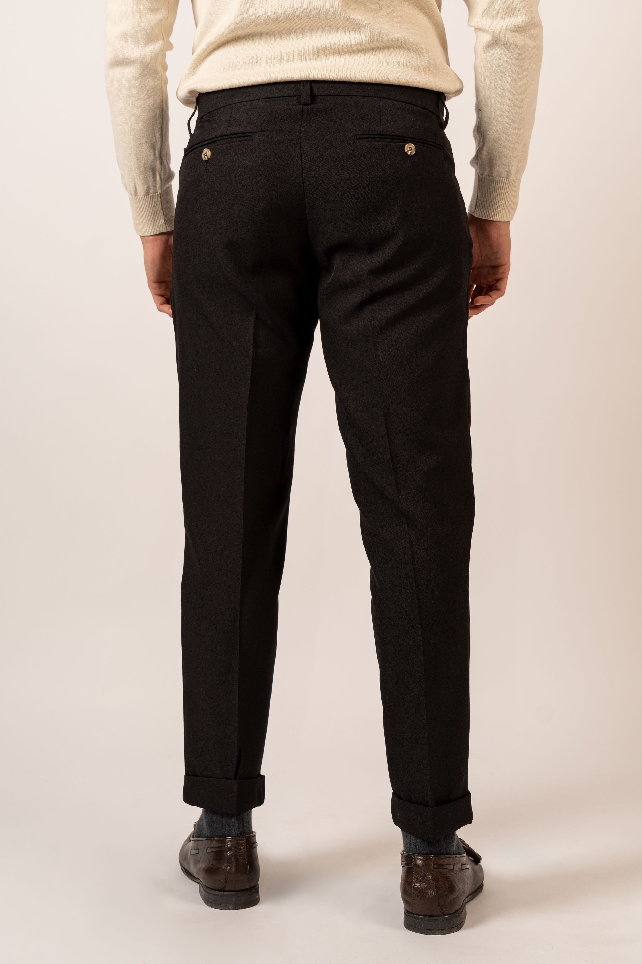 Pantalone Stile Classico Nero