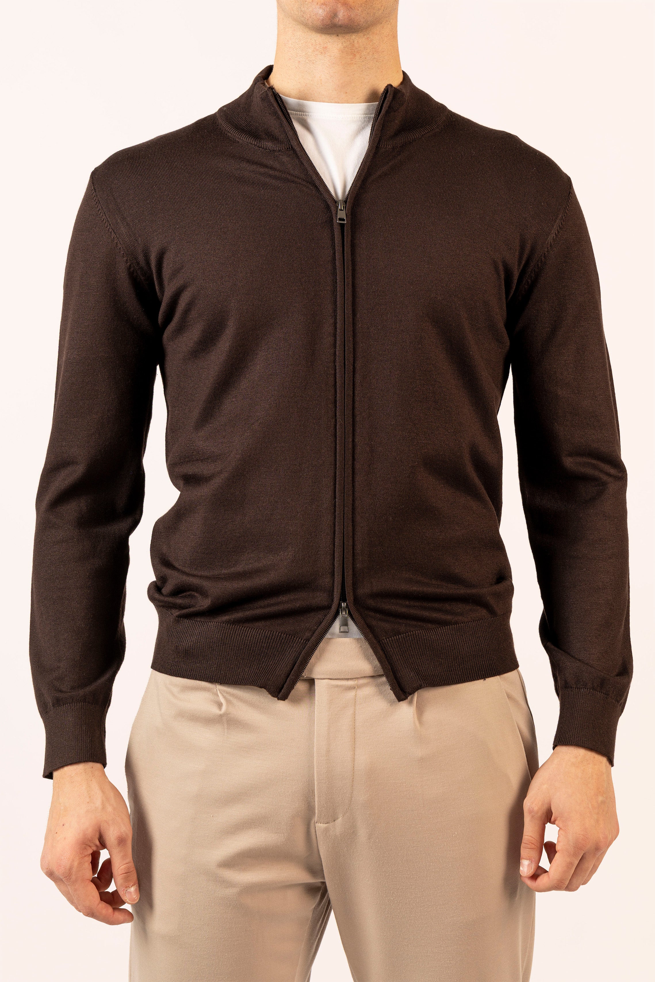 Cardigan Full Zip Moro