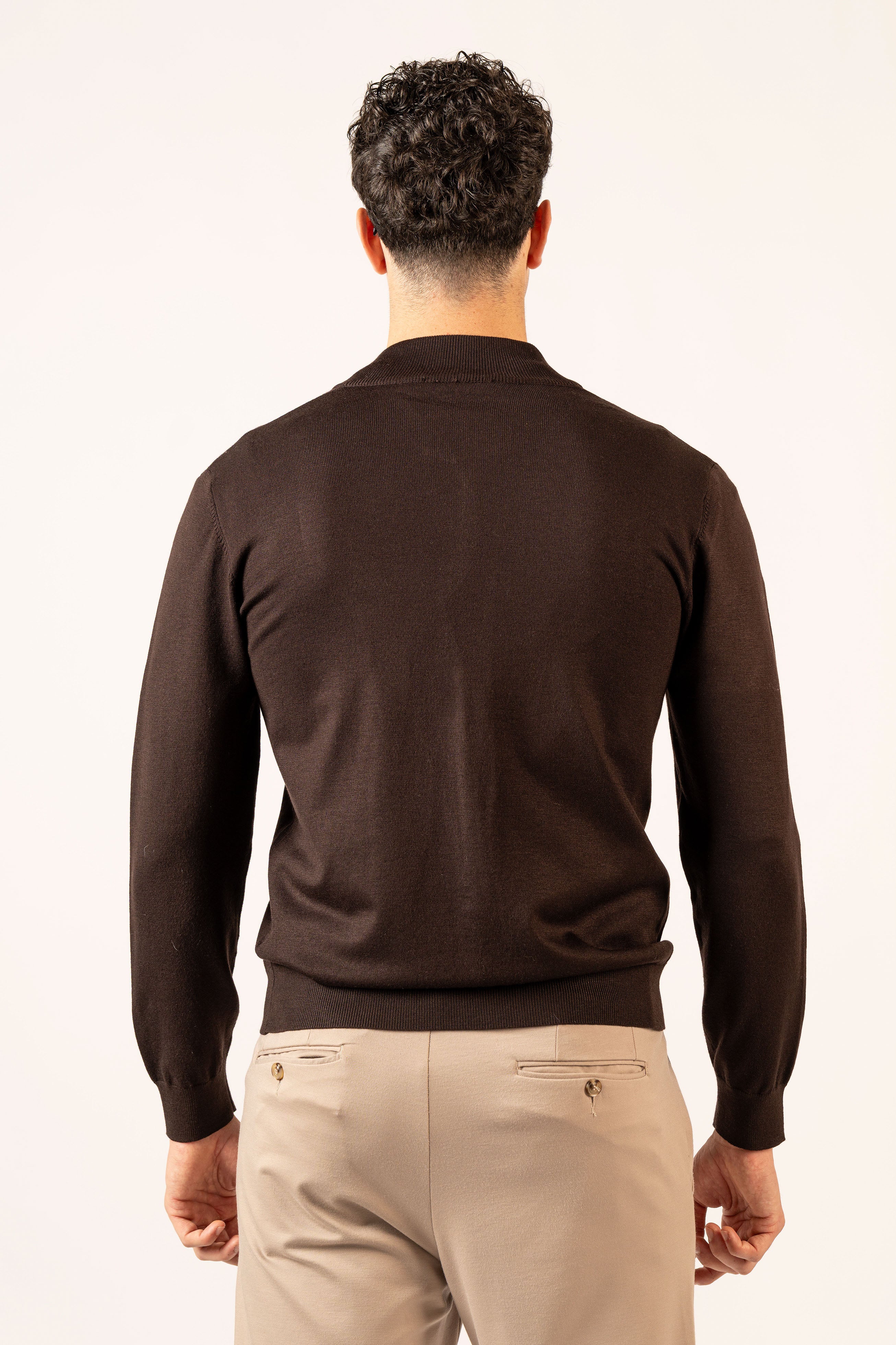 Cardigan Full Zip Moro