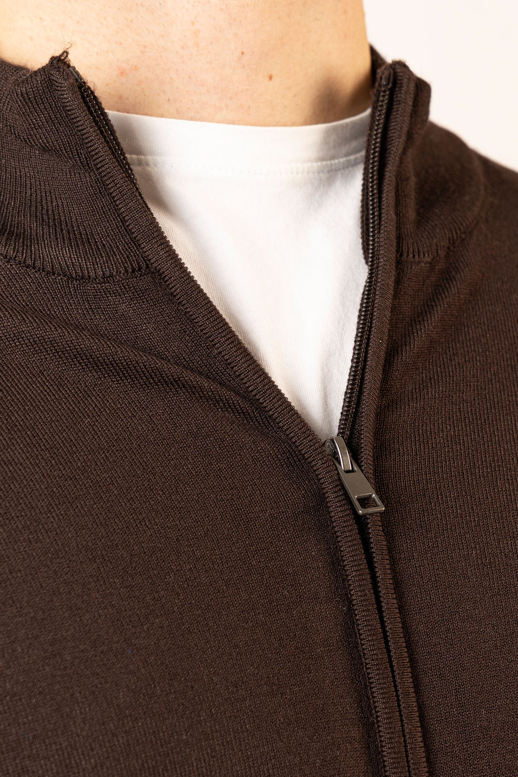 Cardigan Full Zip Moro