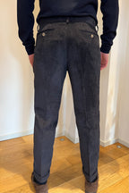 Pantalone Velluto Blu navy