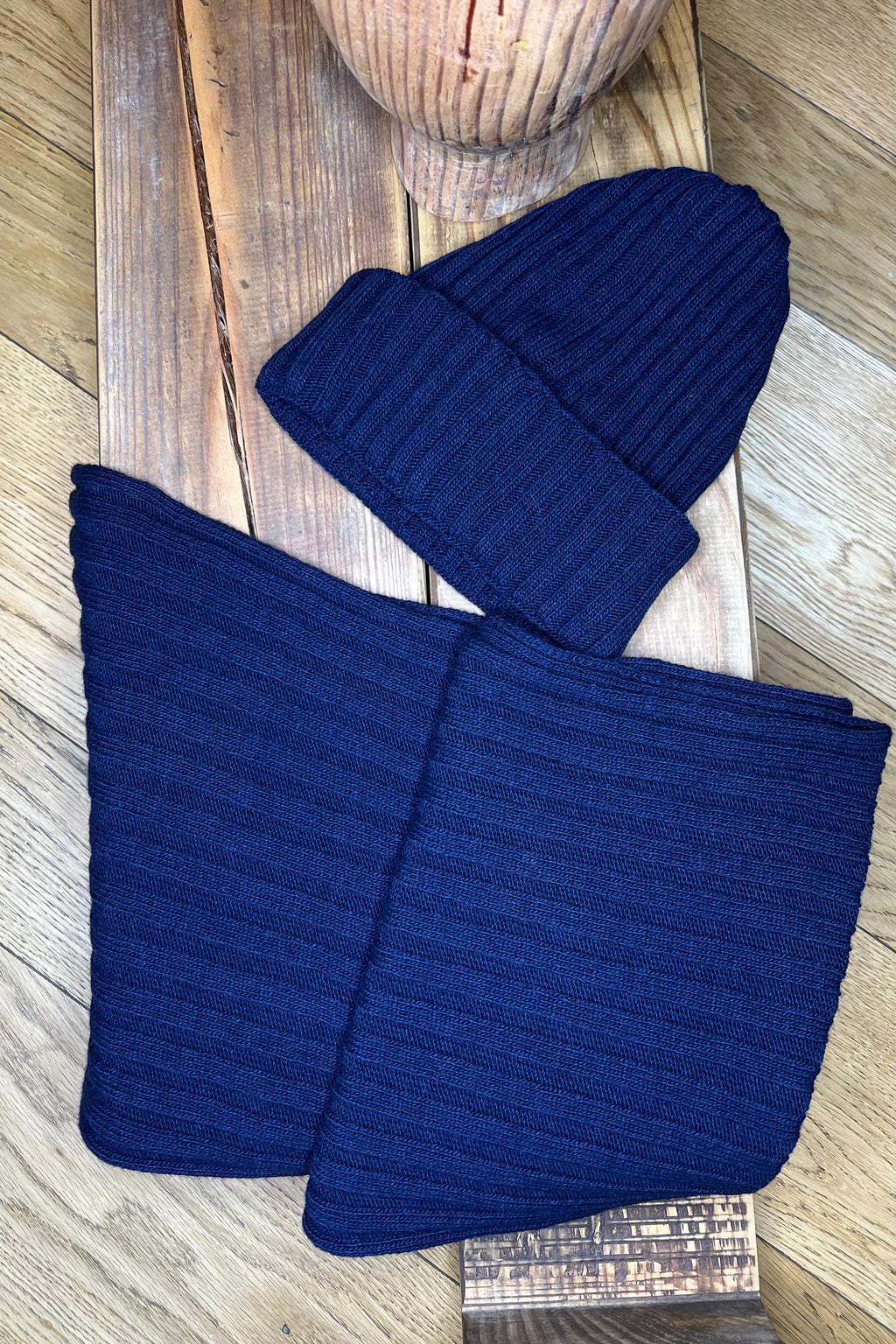 Sciarpa Courmayeur Blu navy