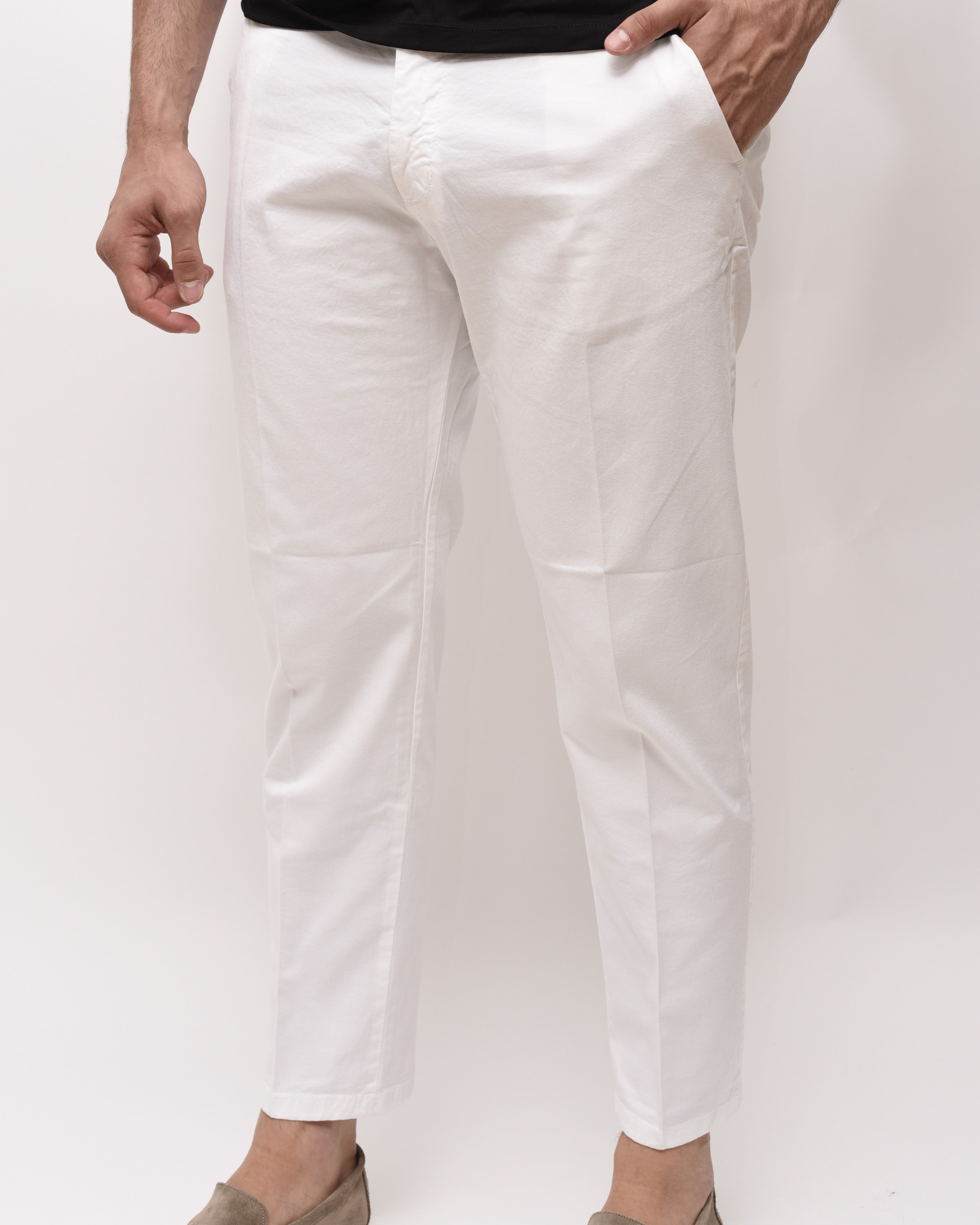 Pantalone Maranello bianco