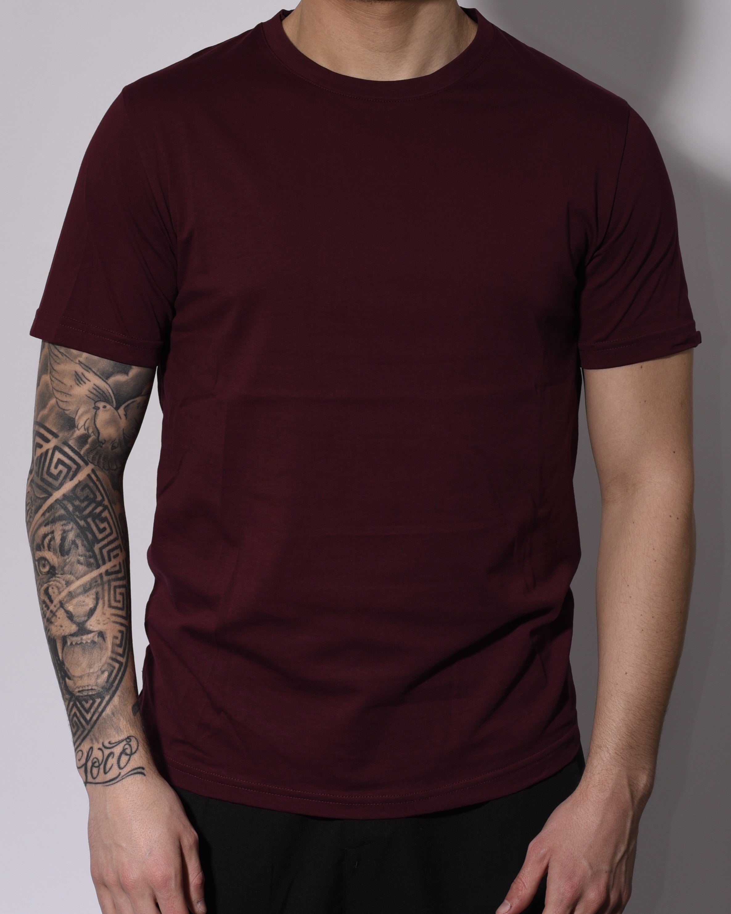 T-shirt Basic Bordeaux