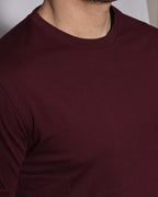 T-shirt Basic Bordeaux