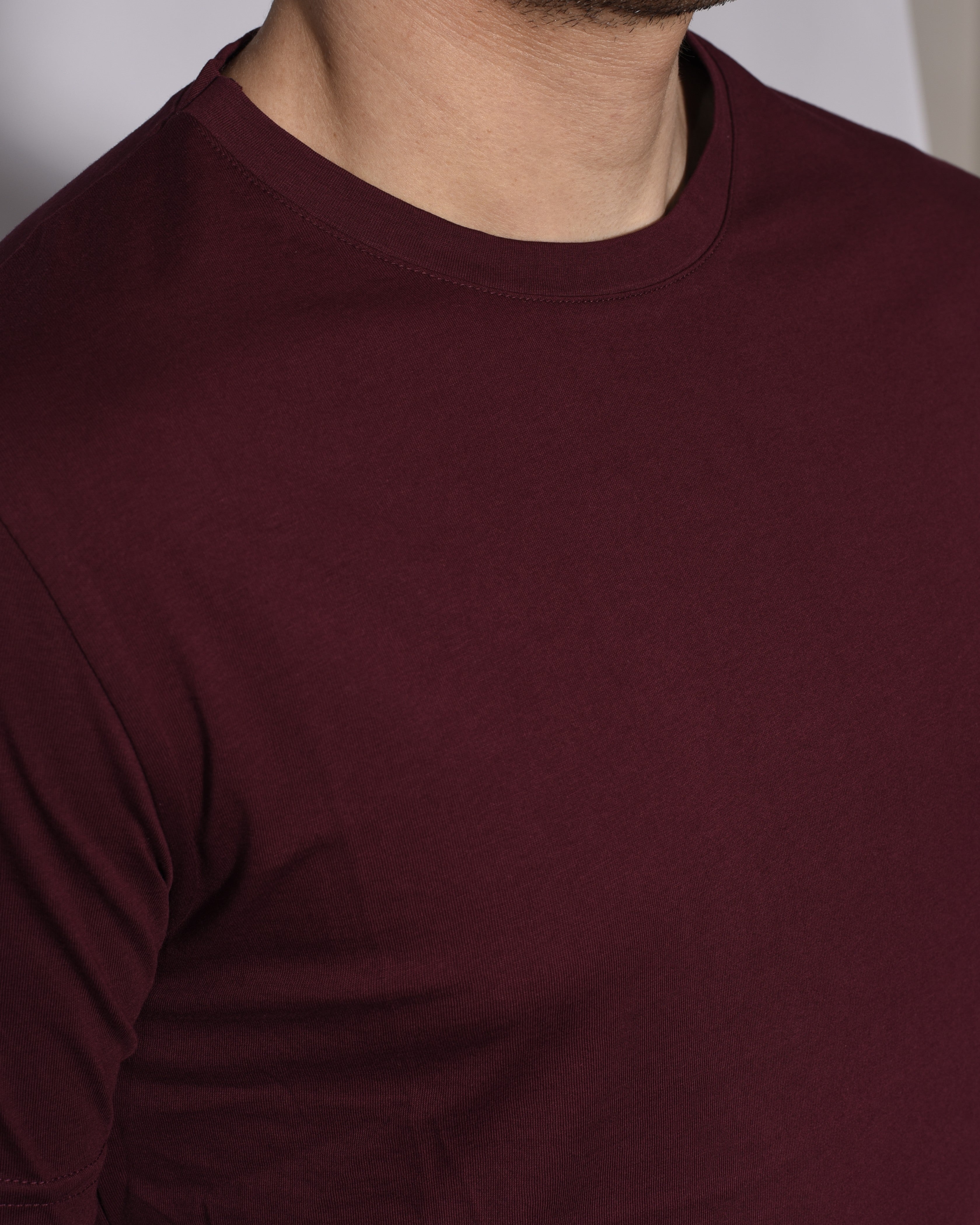 T-shirt Basic Bordeaux