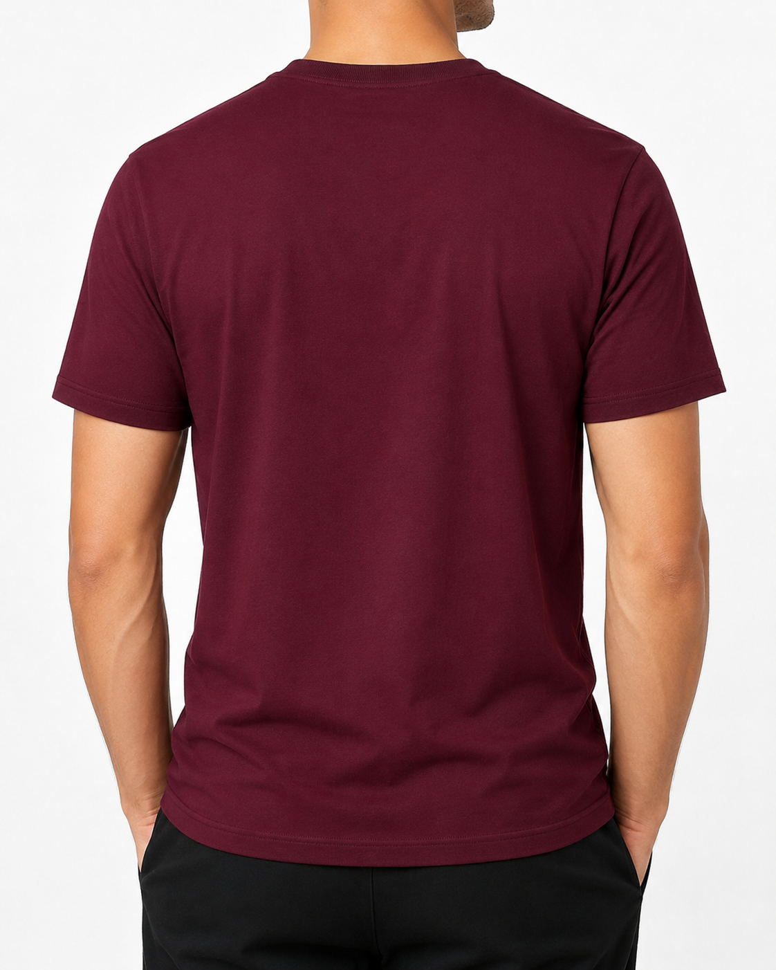 T-shirt Basic Bordeaux