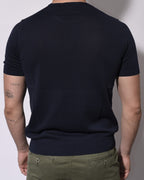 T-shirt Filo Cotone Blu Navy
